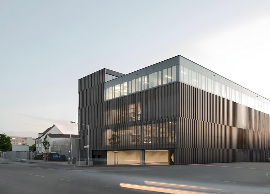 Neubau Werkstatt- und Bürogebäude HVG